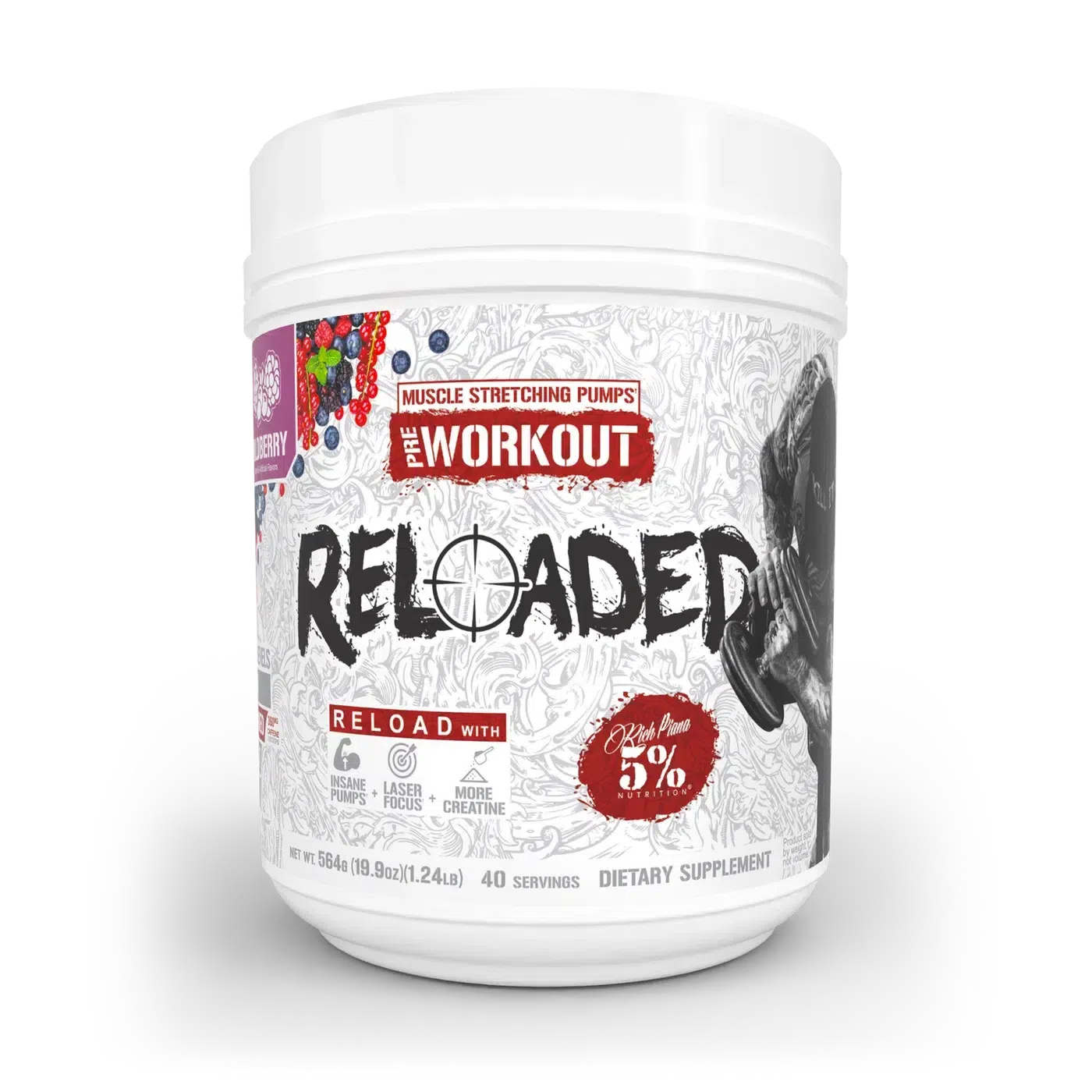 5% Nutrition Reloaded Pre-Workout