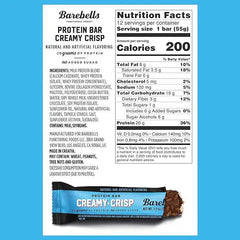 Barebells Protein Bar - Creamy Crisp