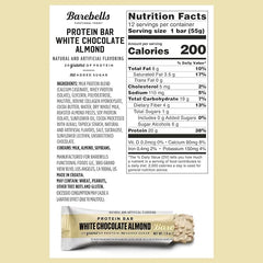 Barebells Protein Bar - White Chocolate Almond