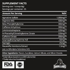 Dark Labs Flame V3 Pre-Workout