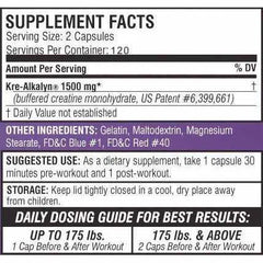 EFX Kre-Alkalyn - 120 Capsules