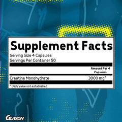 Glaxon Dr. Creatine, 200 Capsules