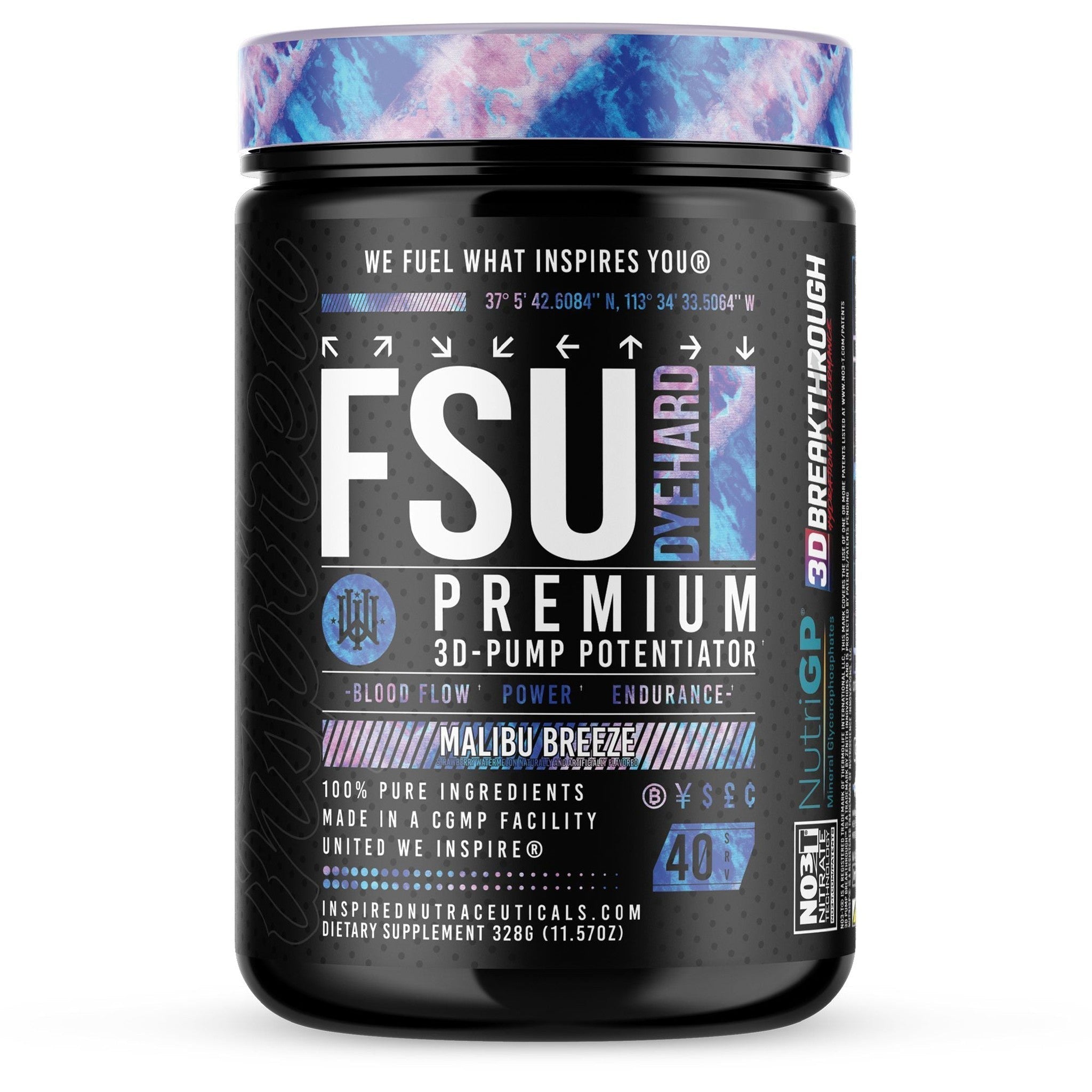 Inspired Nutraceuticals FSU: Dyehard Non-Stim Pre-Workout