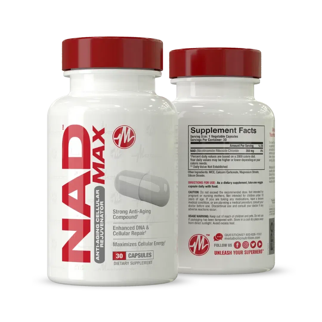 Metabolic Nutrition NAD MAX - 30 Capsules