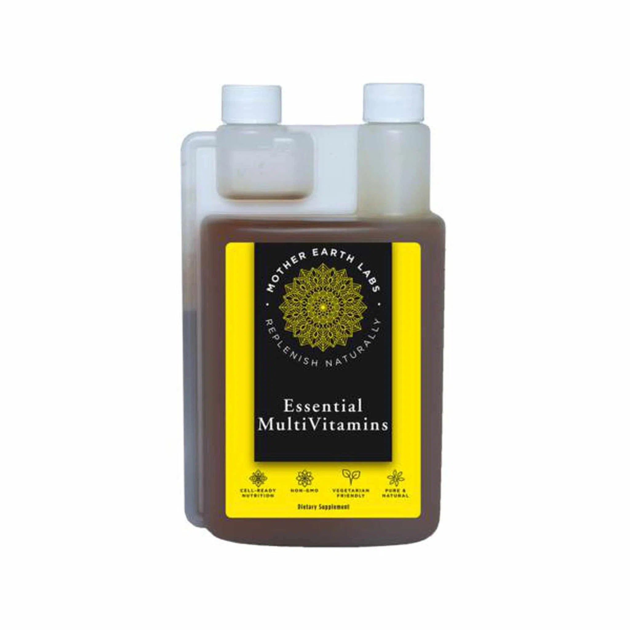 Mother Earth Labs Essential Multi-Vitamin - Liquid Form Dispensing Quart