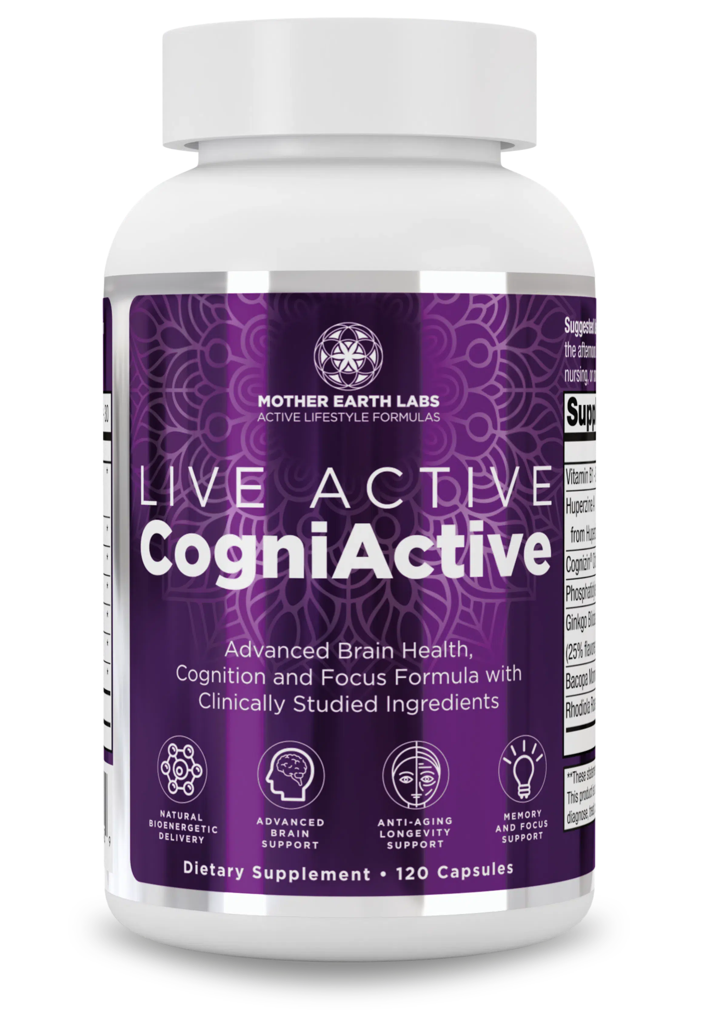 Mother Earth Labs Live Active - CogniActive