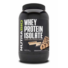 NutraBio 100% Whey Protein Isolate - 2 lb