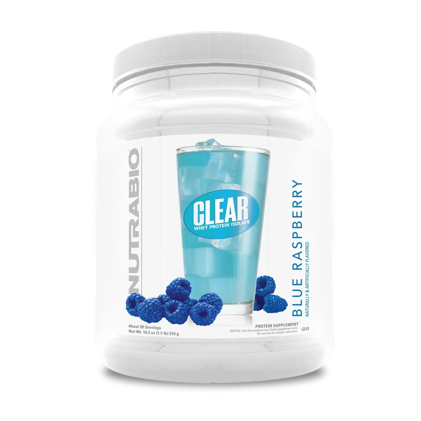 NutraBio Clear Whey Protein Isolate