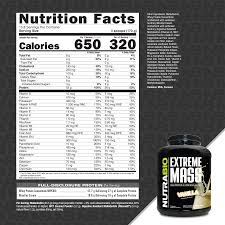 NutraBio Extreme Mass