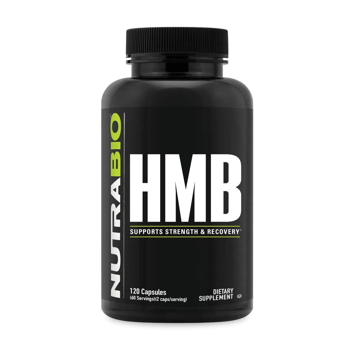 NutraBio HMB, 120 Capsules