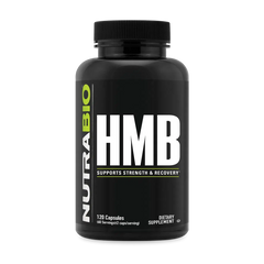 NutraBio HMB, 120 Capsules