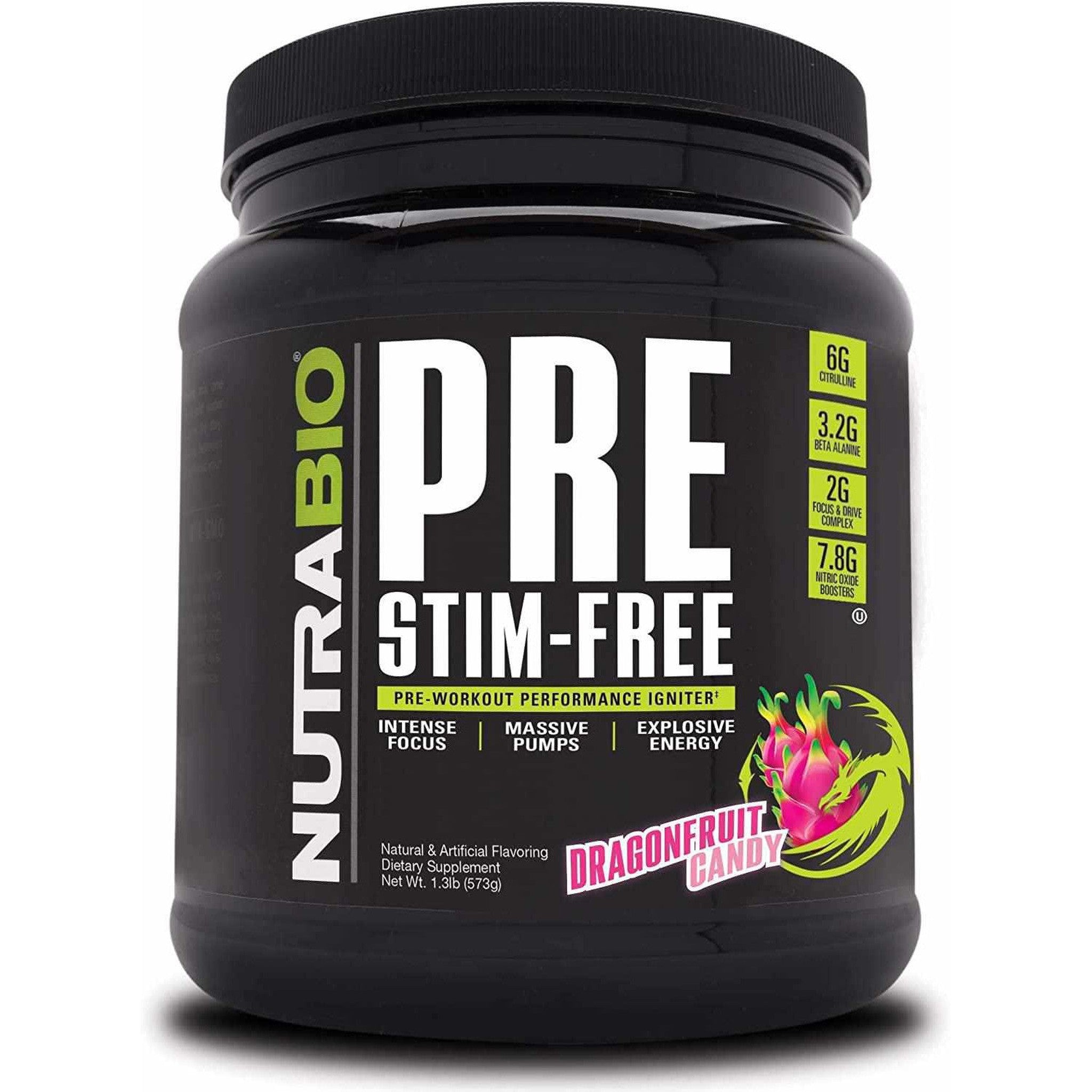 NutraBio PRE Workout Stim-Free