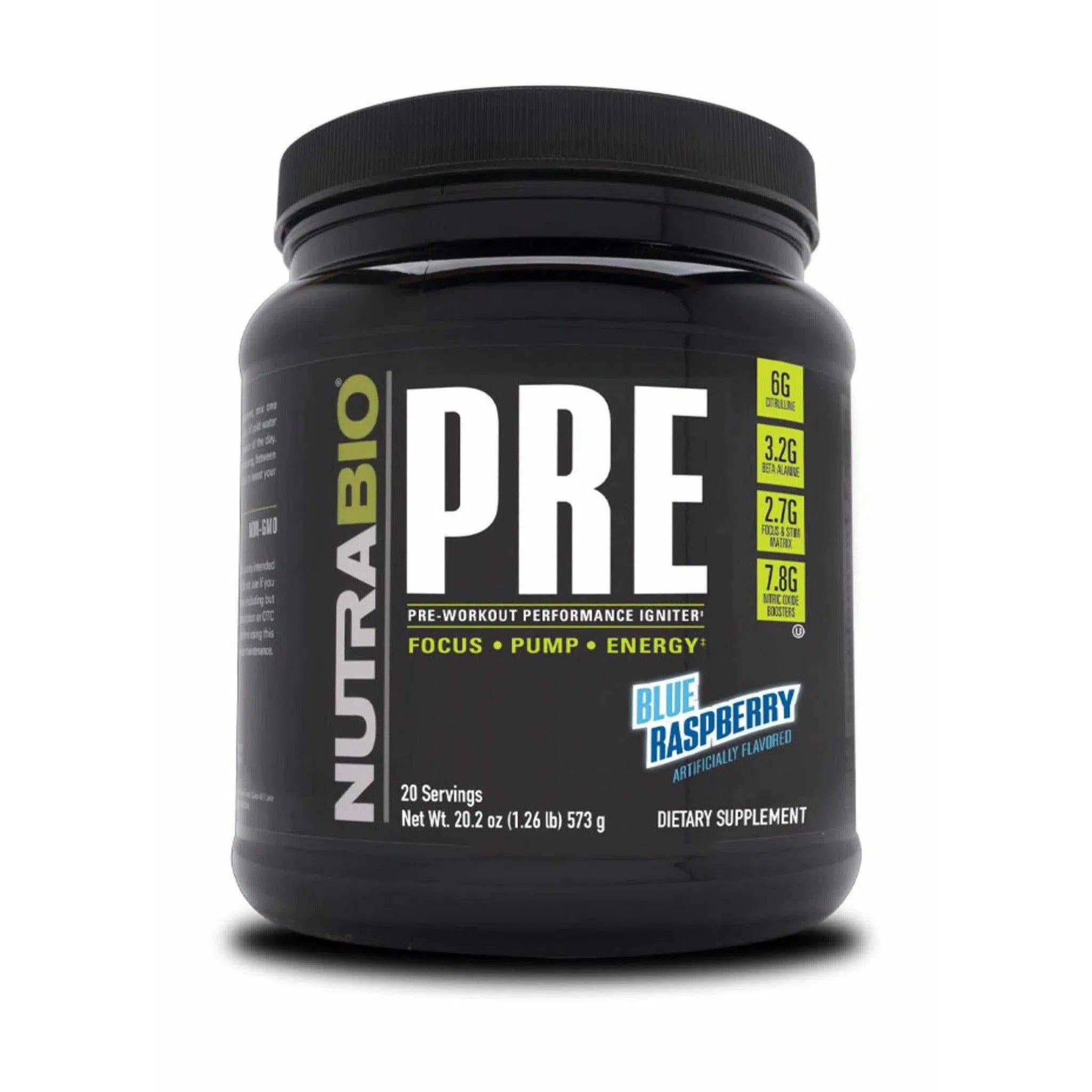 NutraBio PRE Workout