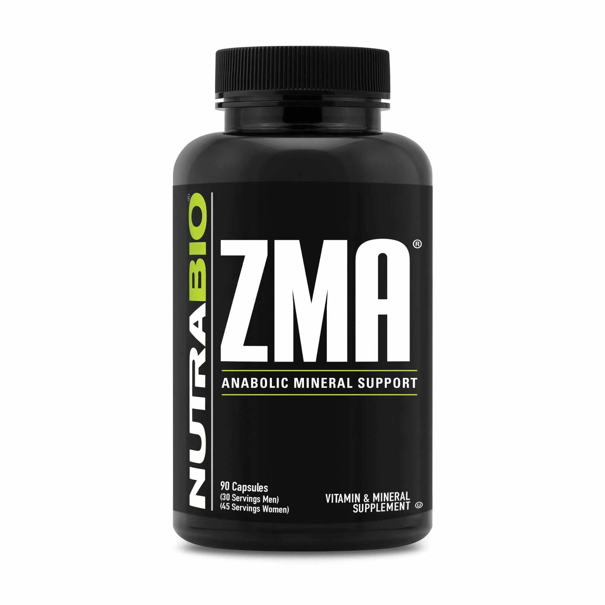 NutraBio ZMA - 90 Capsules