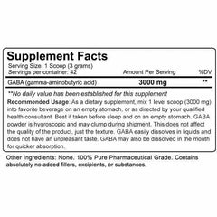 NutraKey Gaba Powder - 41 Servings