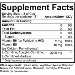 NutraKey L-Carnitine 3000 - Orange Delight