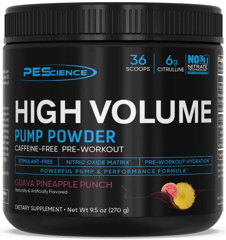 PEScience High Volume Caffeine-Free Pre-Workout