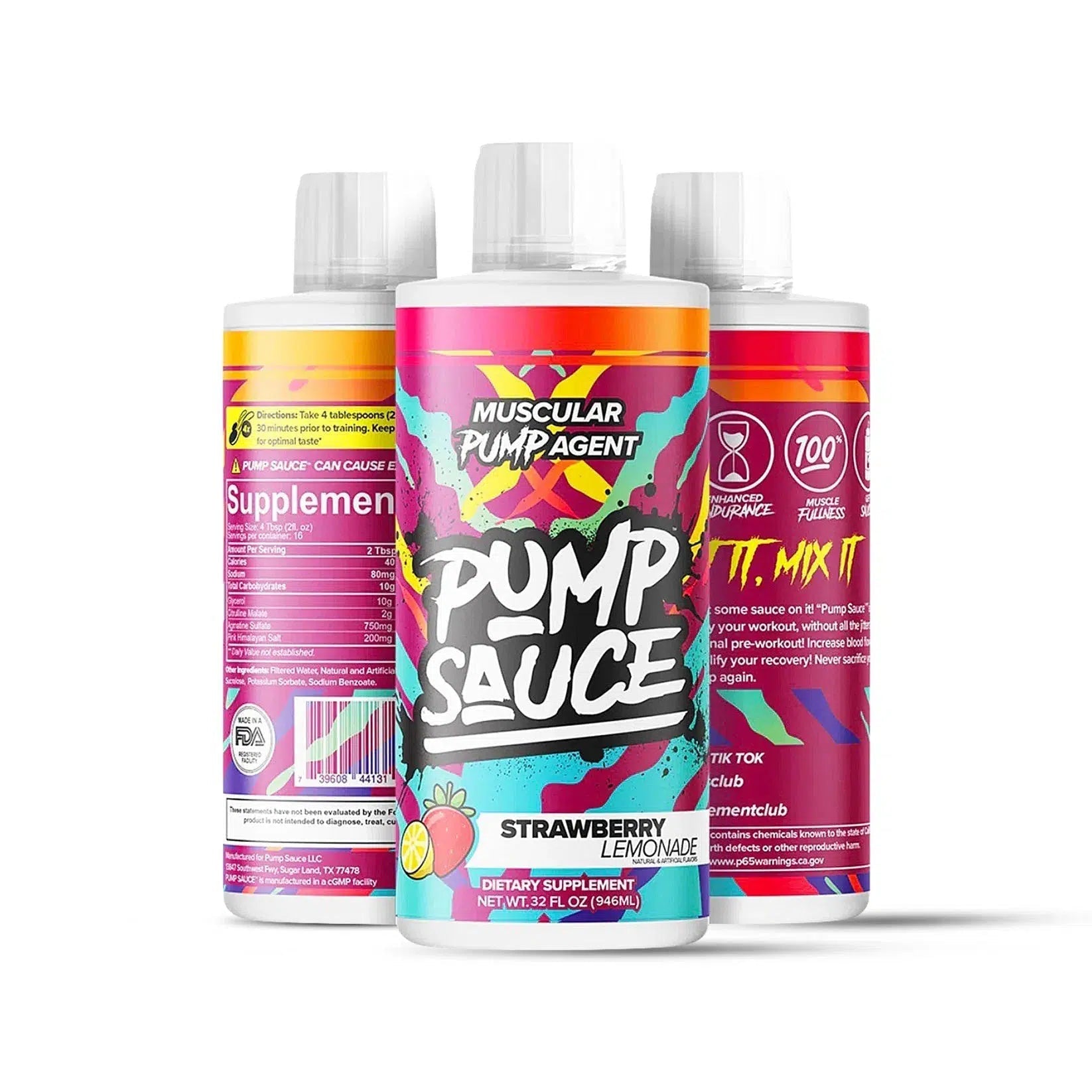 Pump Sauce Full-Spectrum Liquid Pre-Workout