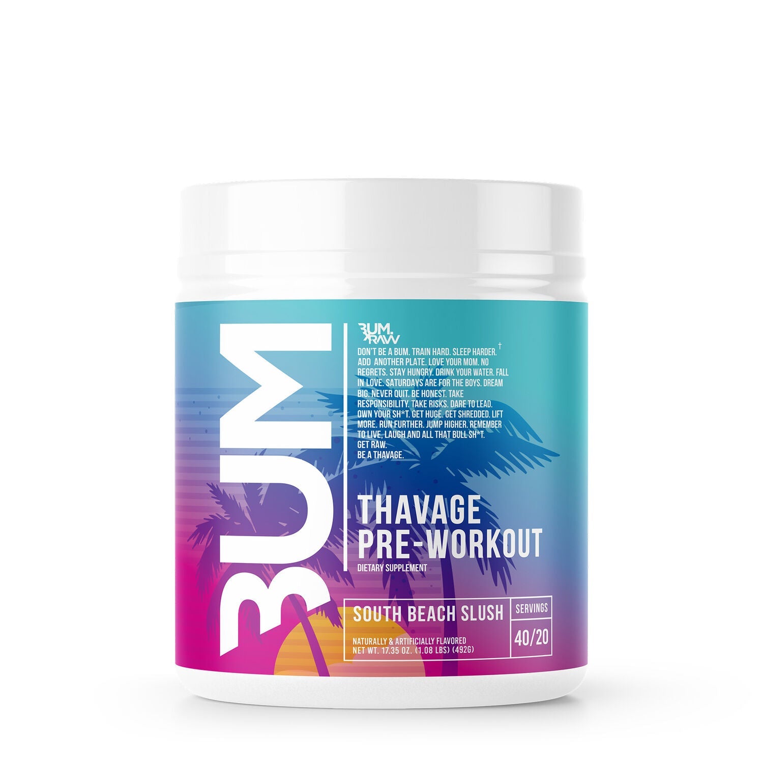 Raw Nutrition CBUM Series Thavage Pre-Workout