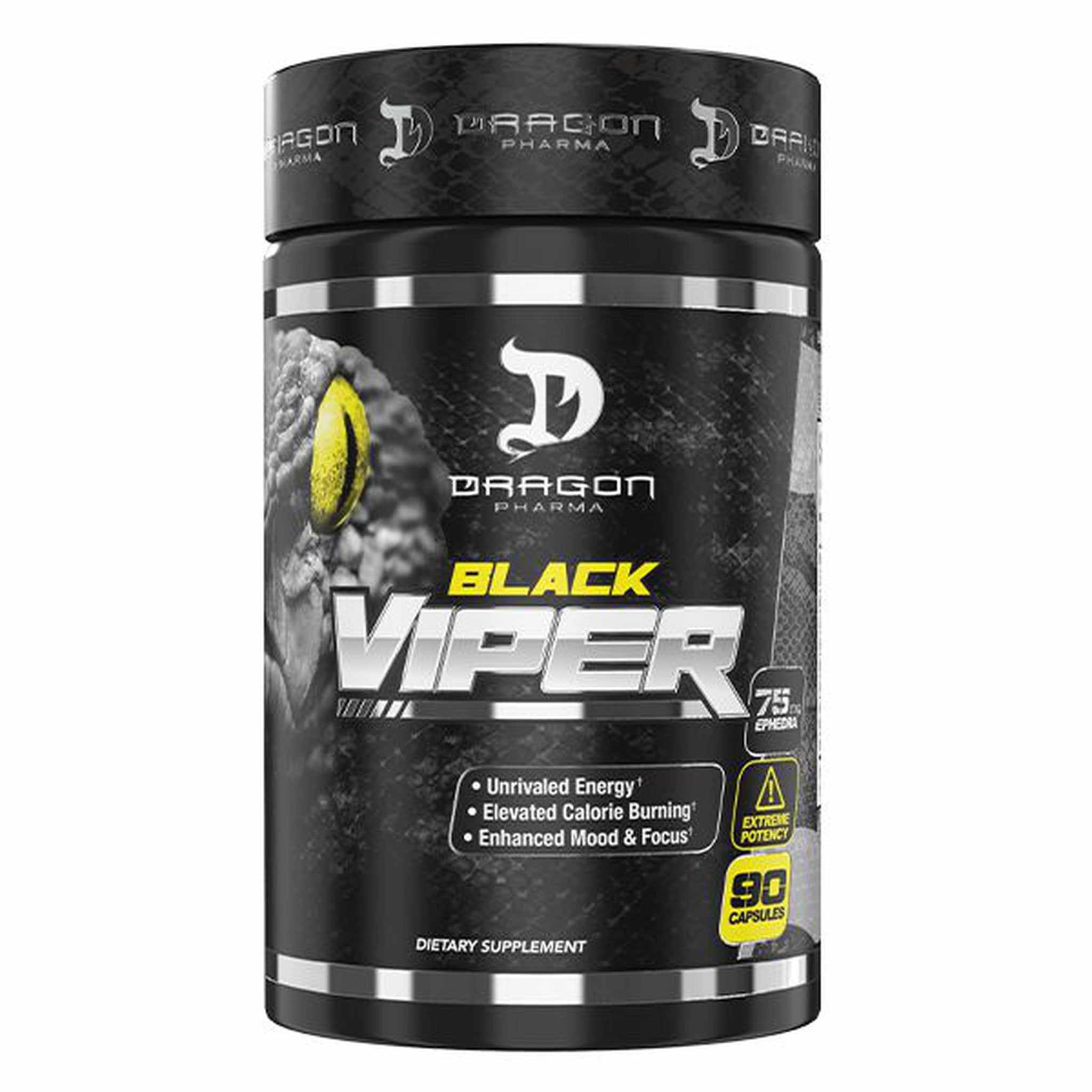 Dragon Pharma BLACK VIPER® - 90 Capsules