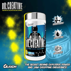 Glaxon Dr. Creatine, 200 Capsules - Ultimate Sport Nutrition