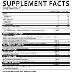 Inspired Nutraceuticals GREENS: Superfood Powder