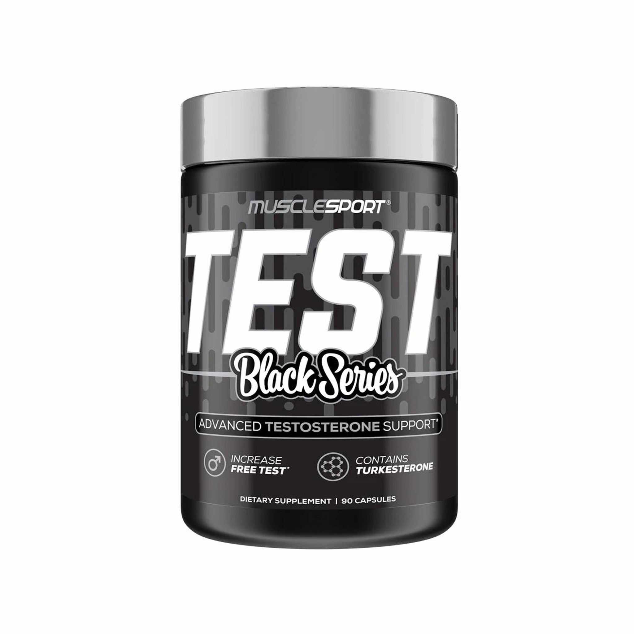 Muscle Sport Test Black Series - 90 Capsules - Ultimate Sport Nutrition