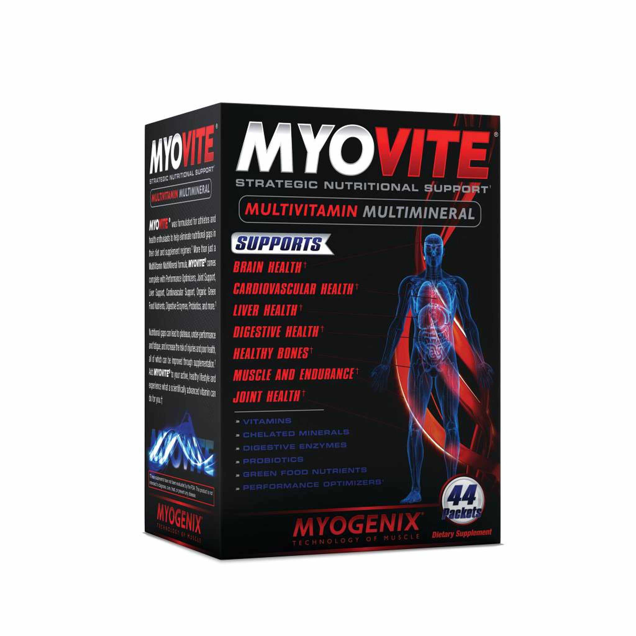 Myogenix Myovite Multi-vitamin - 44 Capsules - Ultimate Sport Nutrition