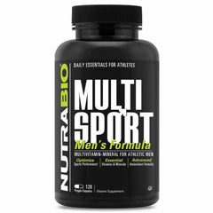 NutraBio Multi-Sport For Men - 120 Capsules - Ultimate Sport Nutrition