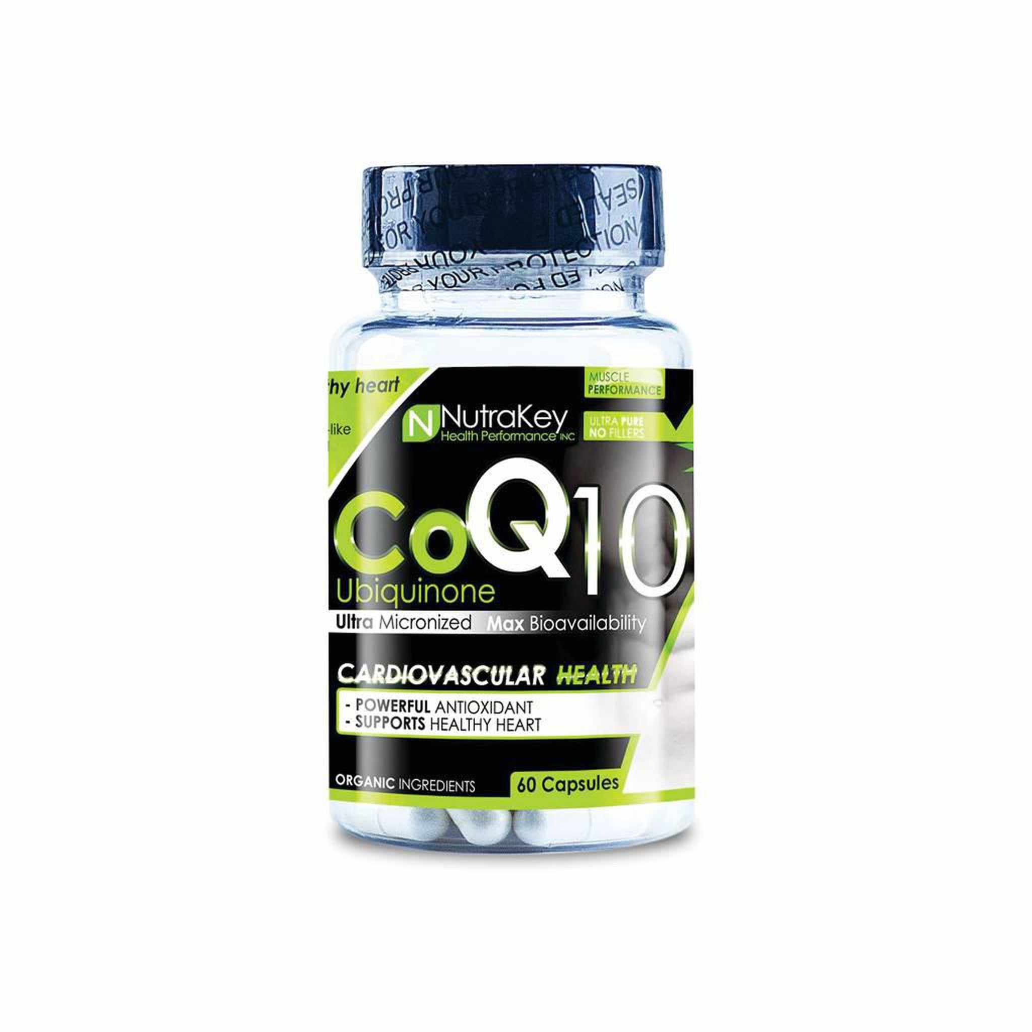 NutraKey Coq10 - 60 Capsules - Ultimate Sport Nutrition