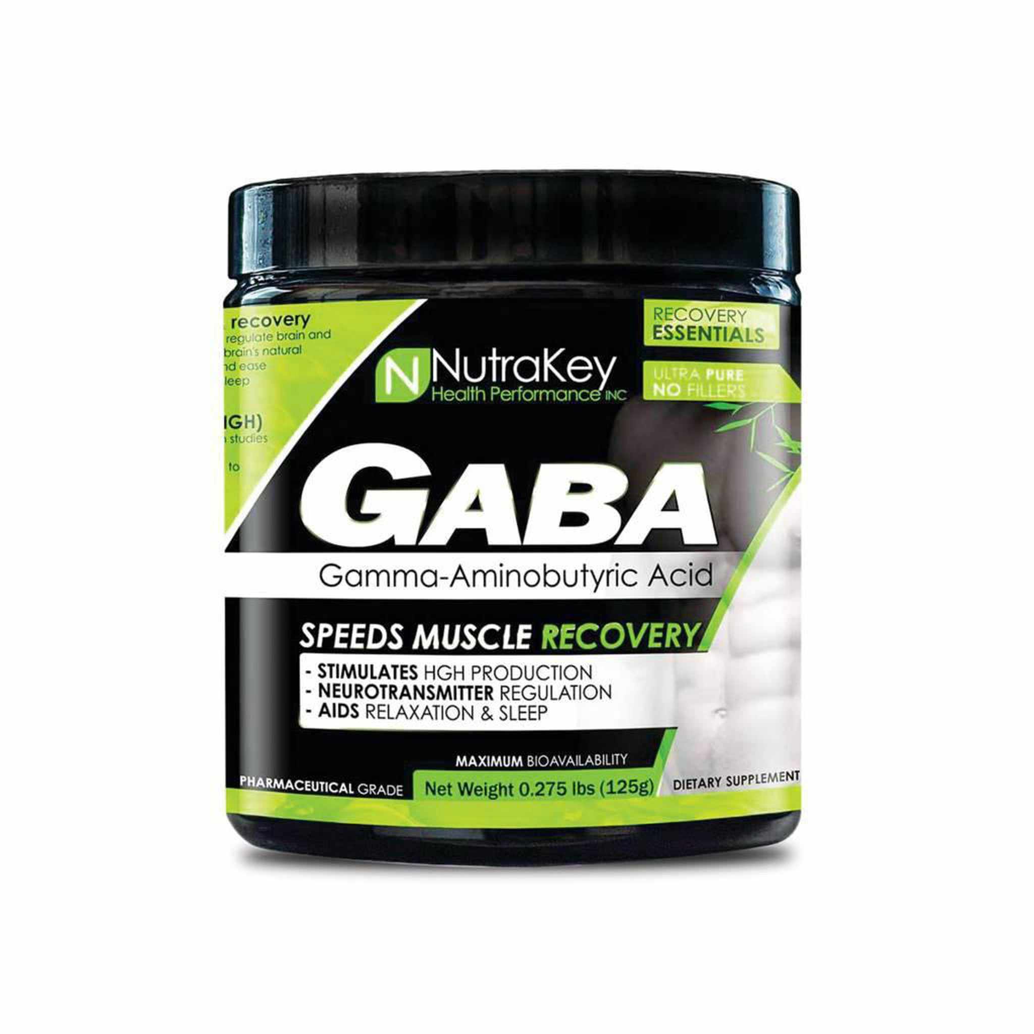 NutraKey Gaba Powder - 41 Servings