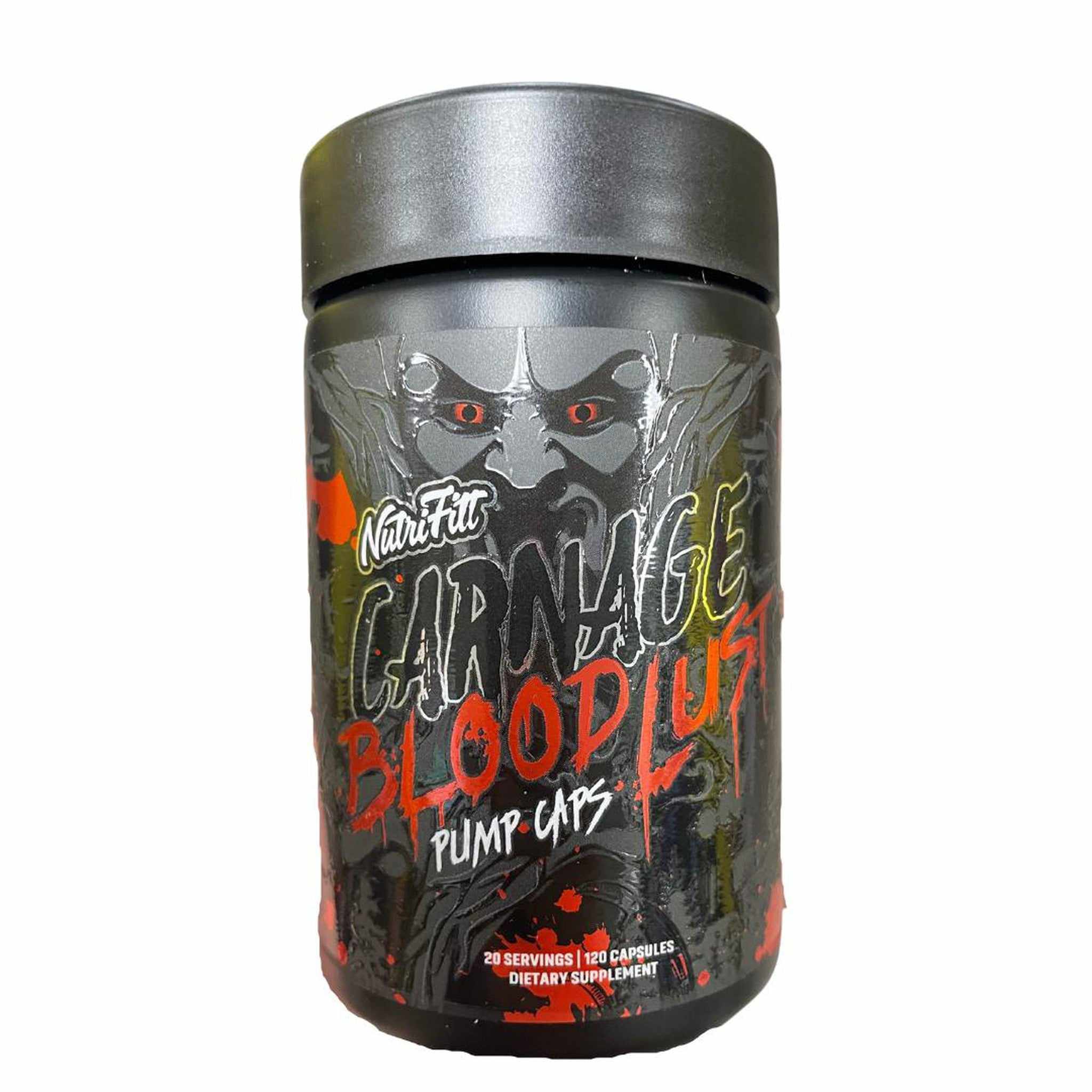 NutriFitt Carnage Bloodlust Pump Capsules